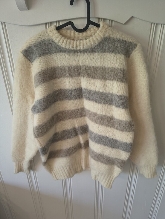 Hilda Ltd Sweaters - Hilda Ltd. Striped Icelandic Wool Sweater